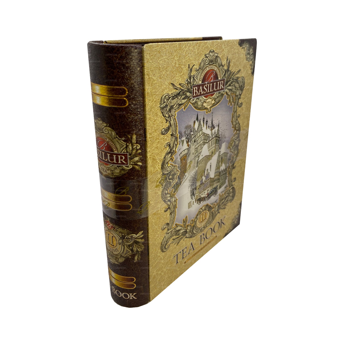 Basilur Teebuch-Behälter „Tea Book Volume II - Gold“ (100 g)