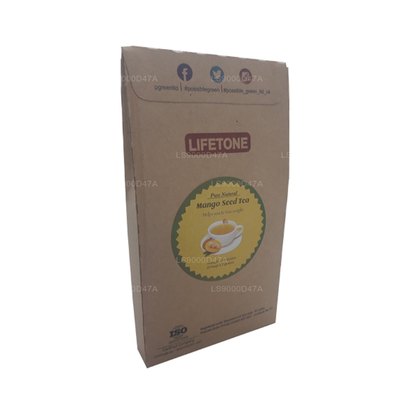 Lifetone Mangokerntee (40g)