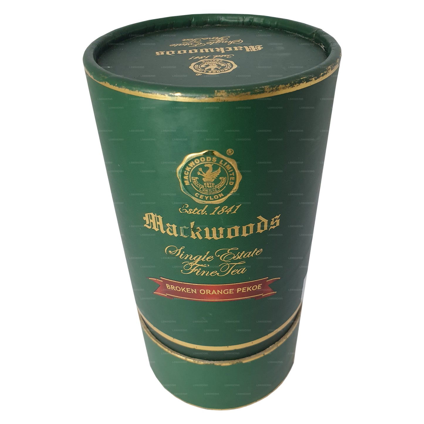 Mackwoods Single Estate, Loseblatt, Broken Orange Pekoe (Bop) in einem Zylinder (200g)