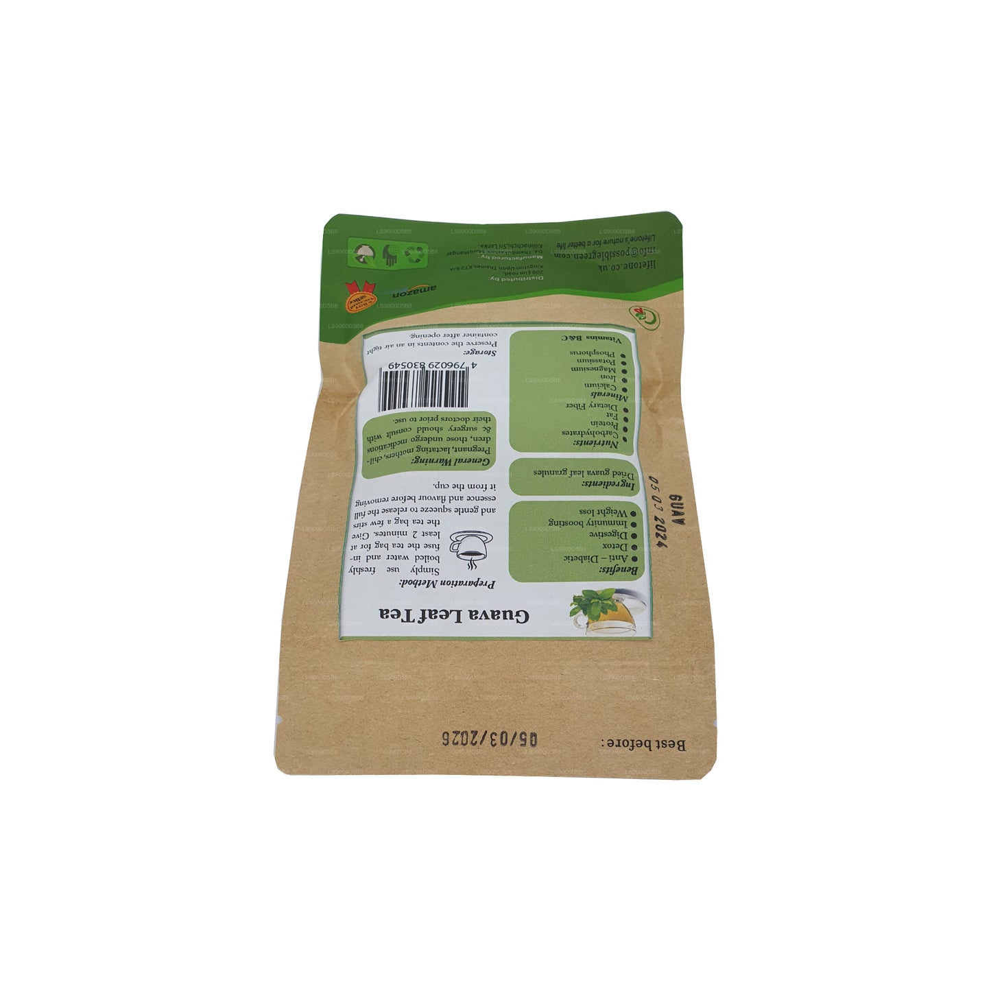 Lifetone Guavenblättertee (30 g)
