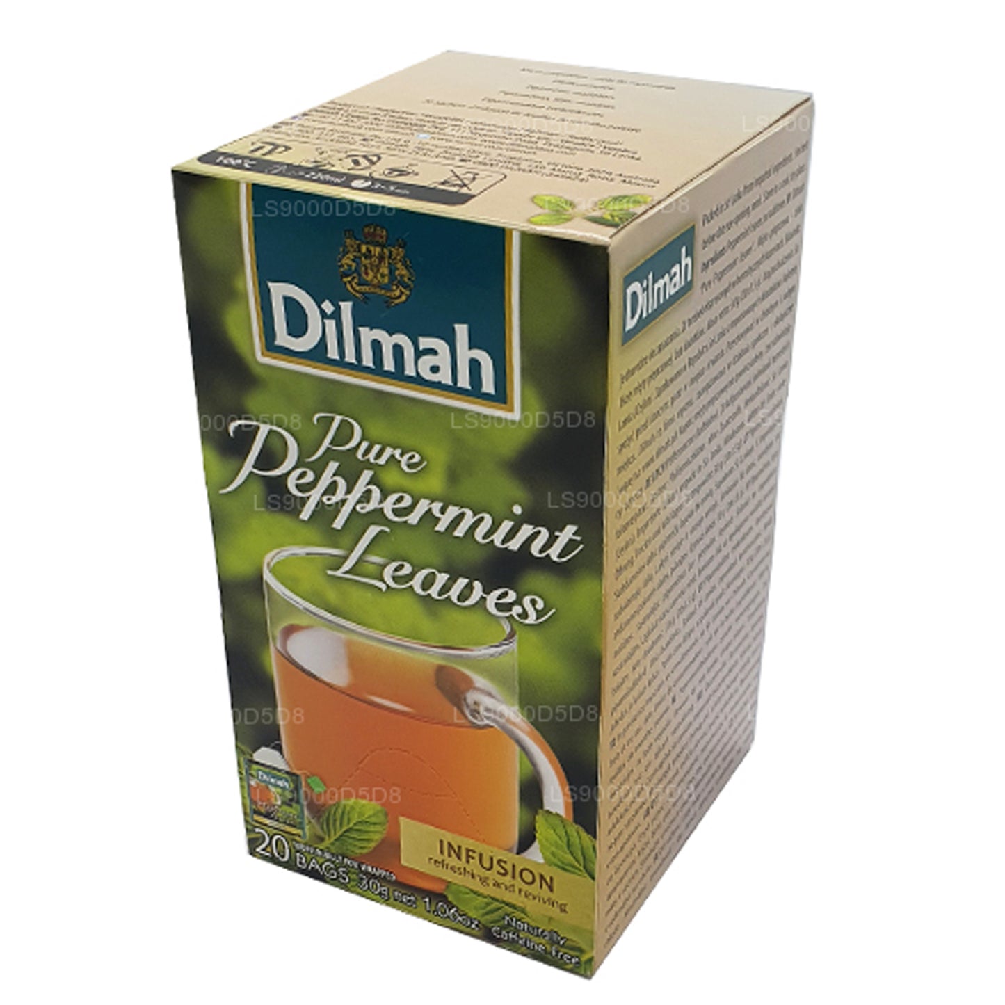 Dilmah Pure Pfefferminzblätter (30 g) 20 Teebeutel