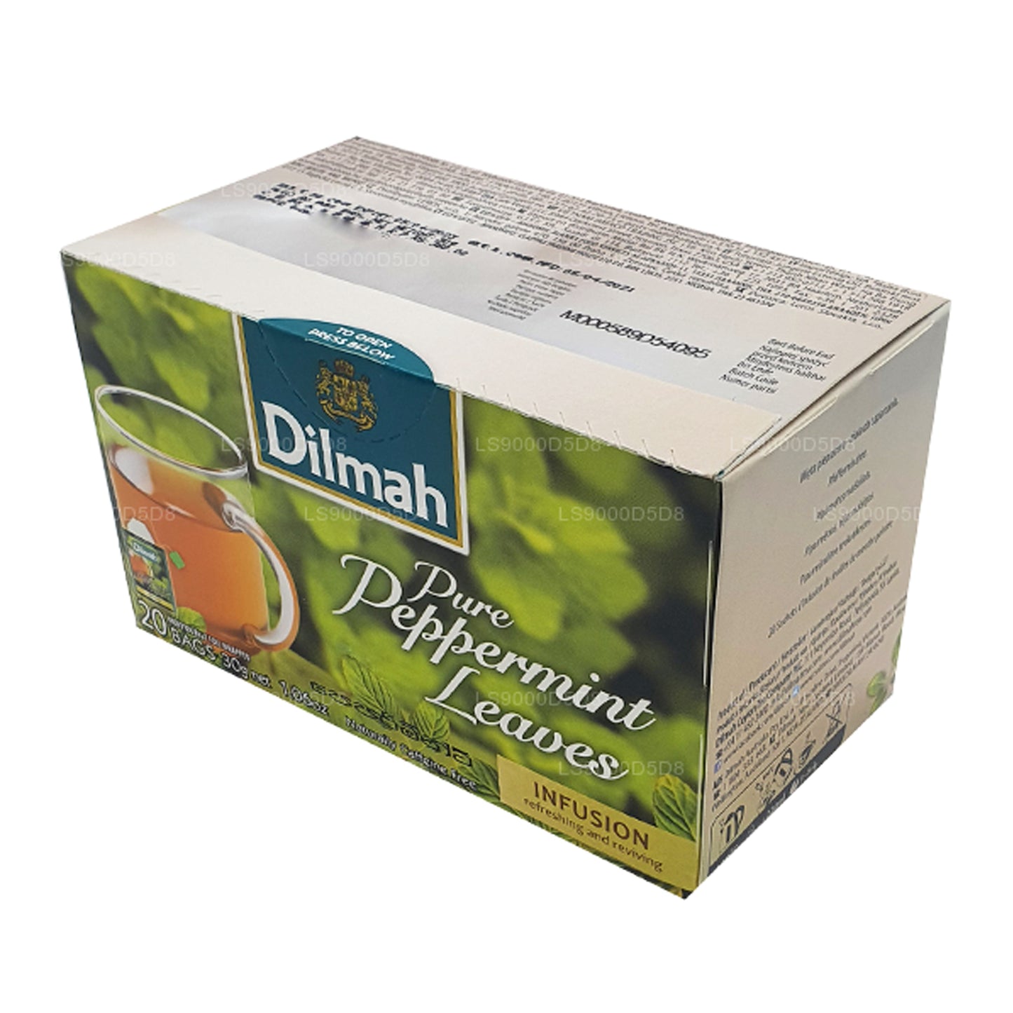 Dilmah Pure Pfefferminzblätter (30 g) 20 Teebeutel