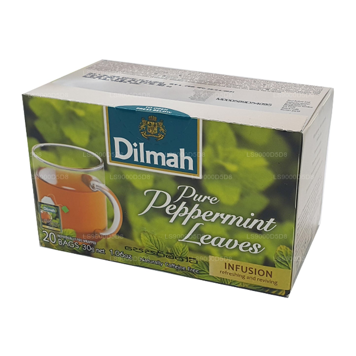 Dilmah Pure Pfefferminzblätter (30 g) 20 Teebeutel