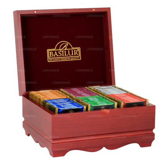 Basilur Holzpräsenter 6 „Executive Gifts Assorted 60“ (115g)