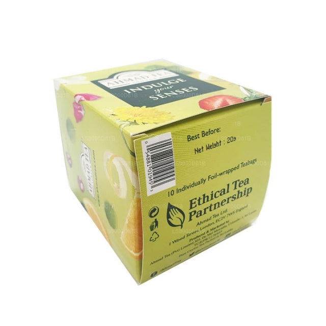 Ahmad Tea Verwöhnen Sie Ihre Sinne (10 Folienteebeutel)