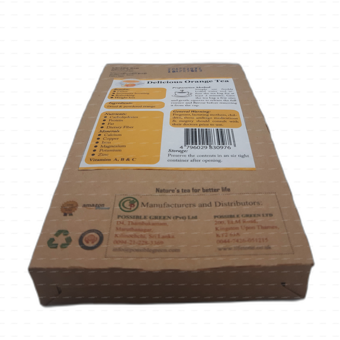 Lifetone Orangentee (40g)