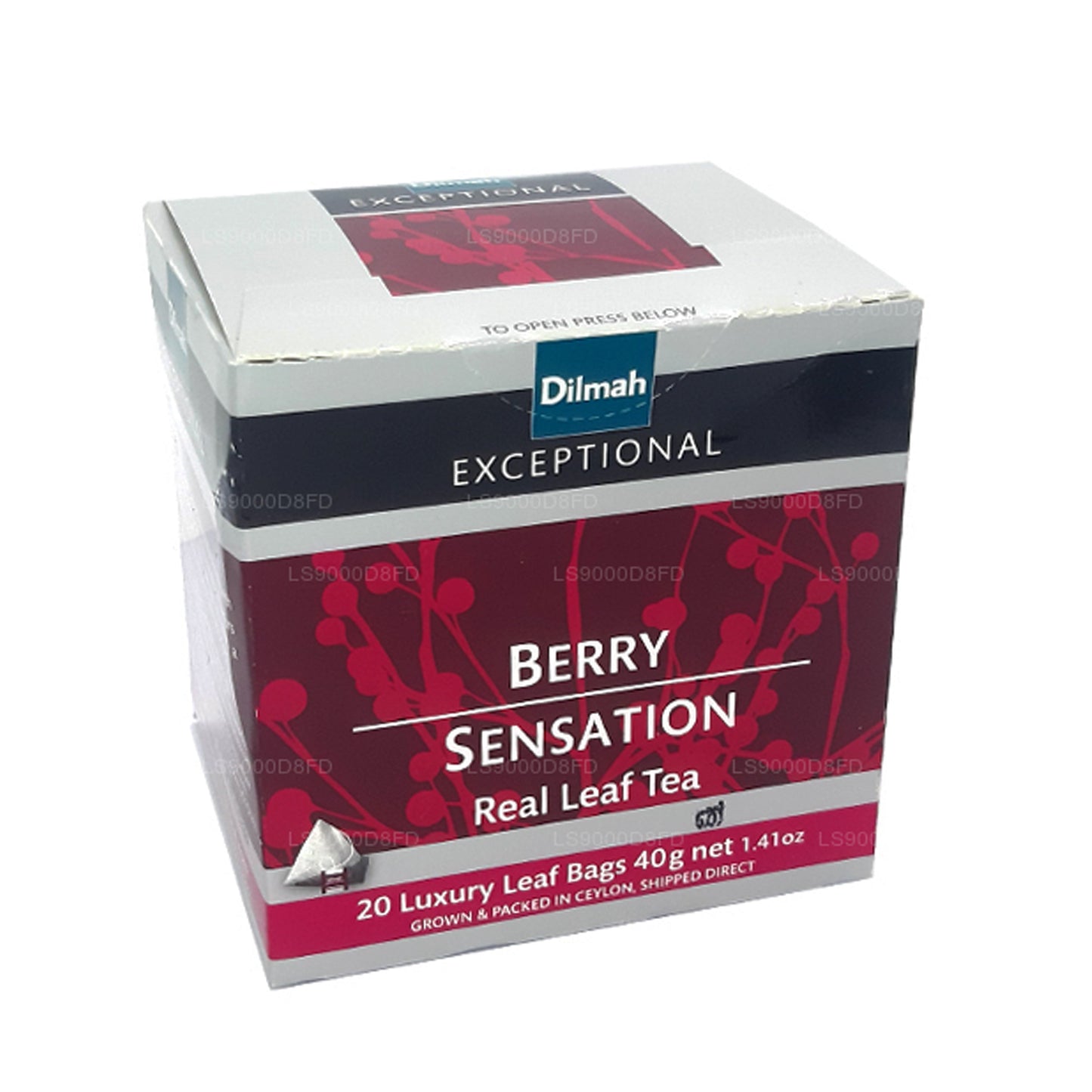 Dilmah Exceptional Berry Sensation Echter Blatttee (40 g) 20 Teebeutel