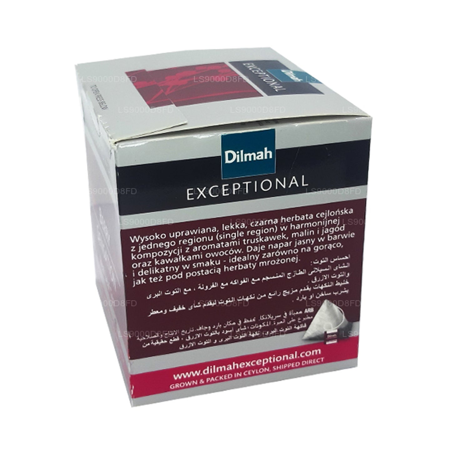 Dilmah Exceptional Berry Sensation Echter Blatttee (40 g) 20 Teebeutel