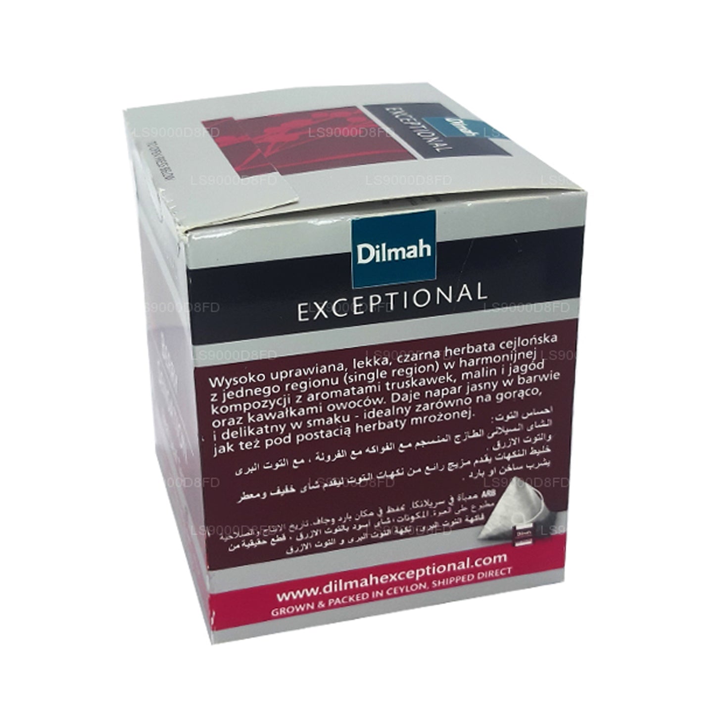 Dilmah Exceptional Berry Sensation Echter Blatttee (40 g) 20 Teebeutel