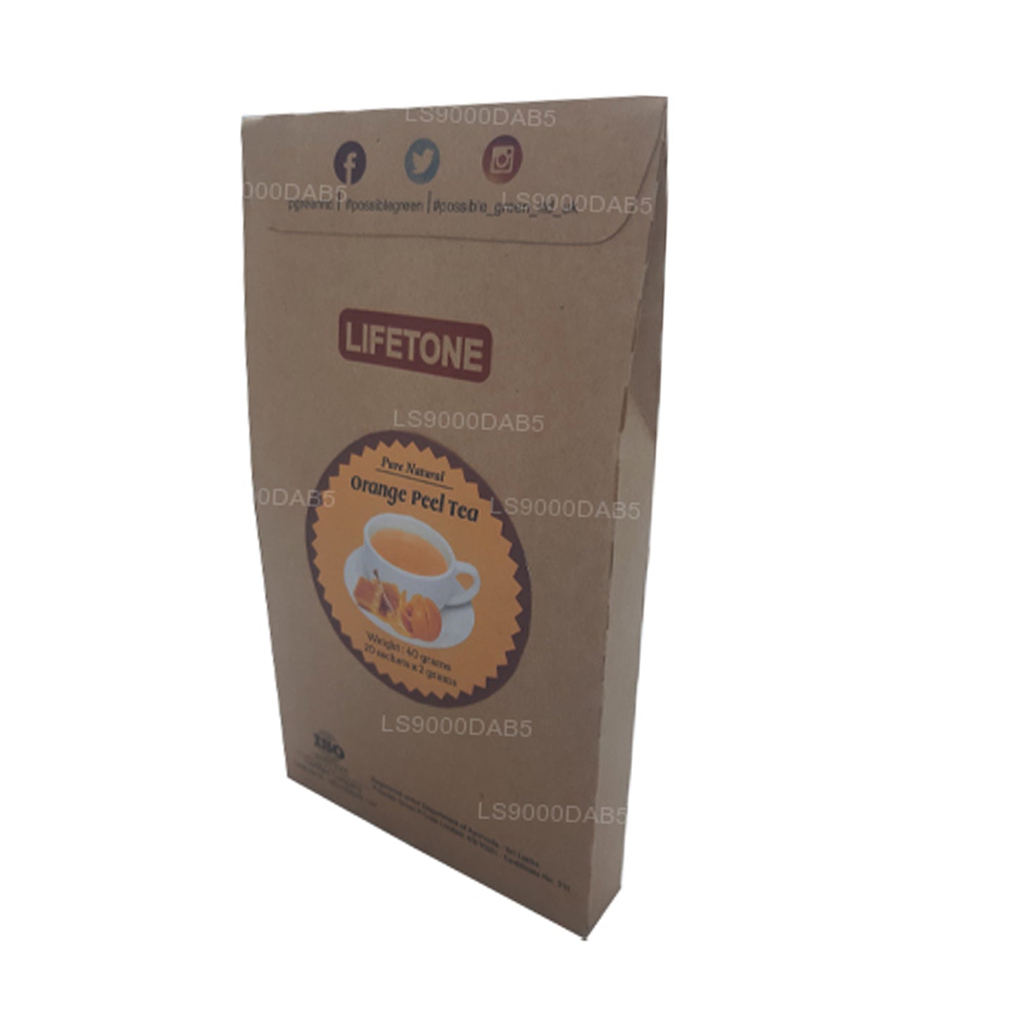 Lifetone Orangenschalentee (40g)