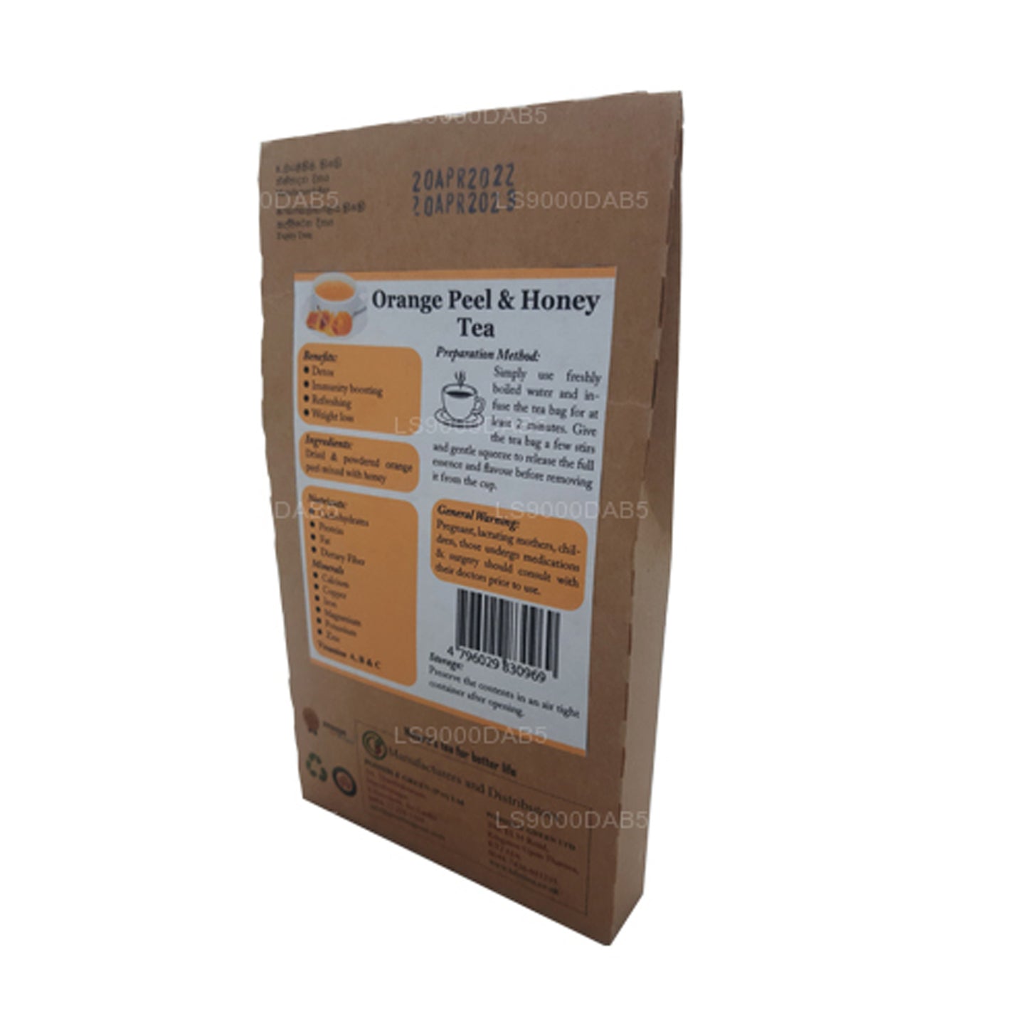 Lifetone Orangenschalentee (40g)