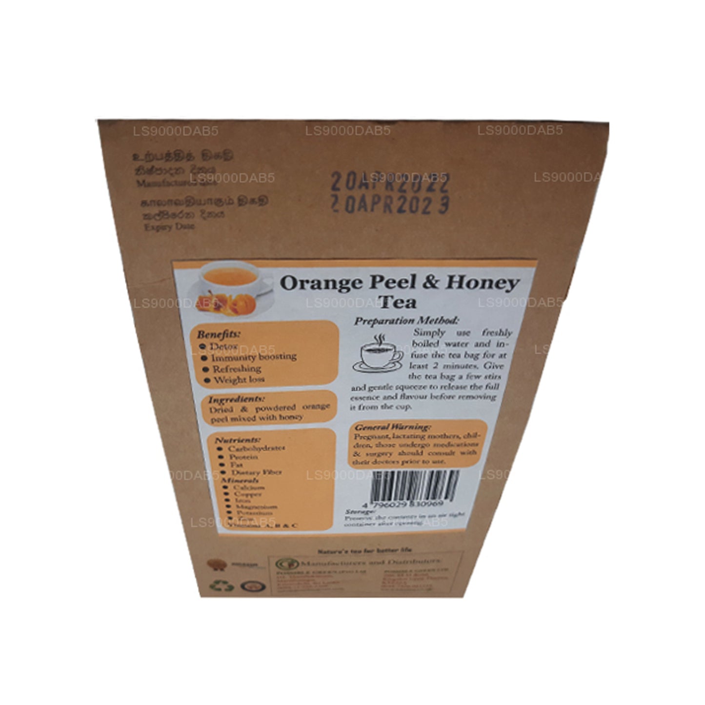 Lifetone Orangenschalentee (40g)