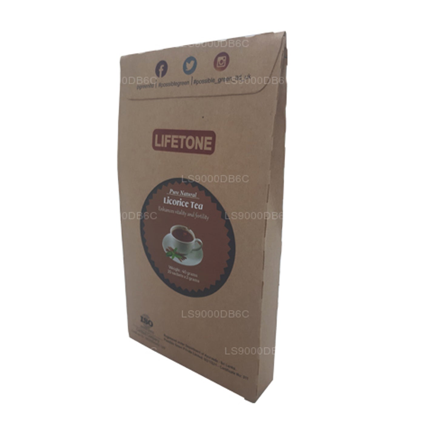Lifetone Lakritztee (40 g)