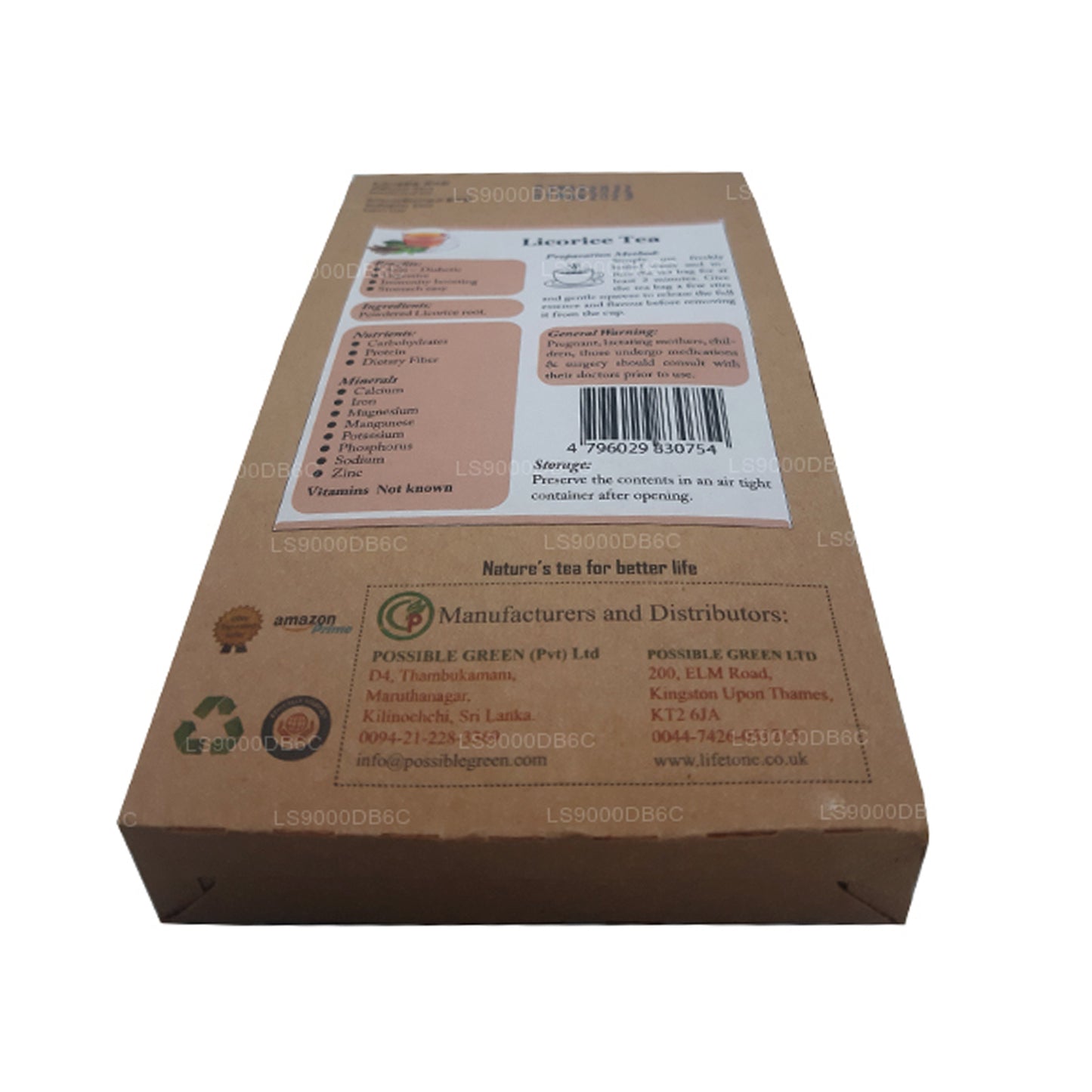 Lifetone Lakritztee (40 g)