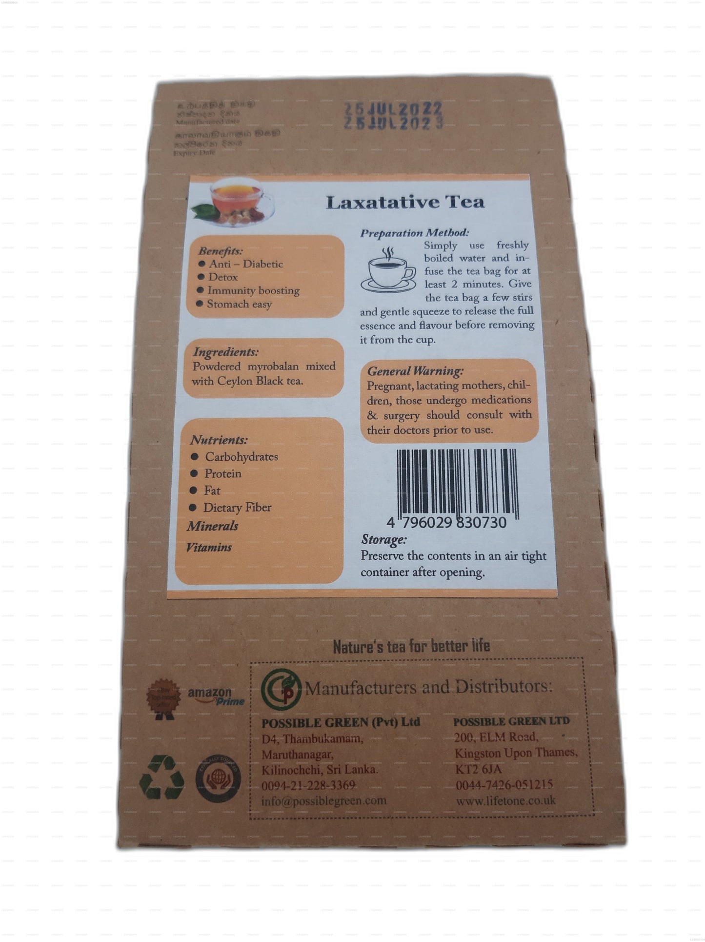 Lifetone Abführmitteltee (40 g)