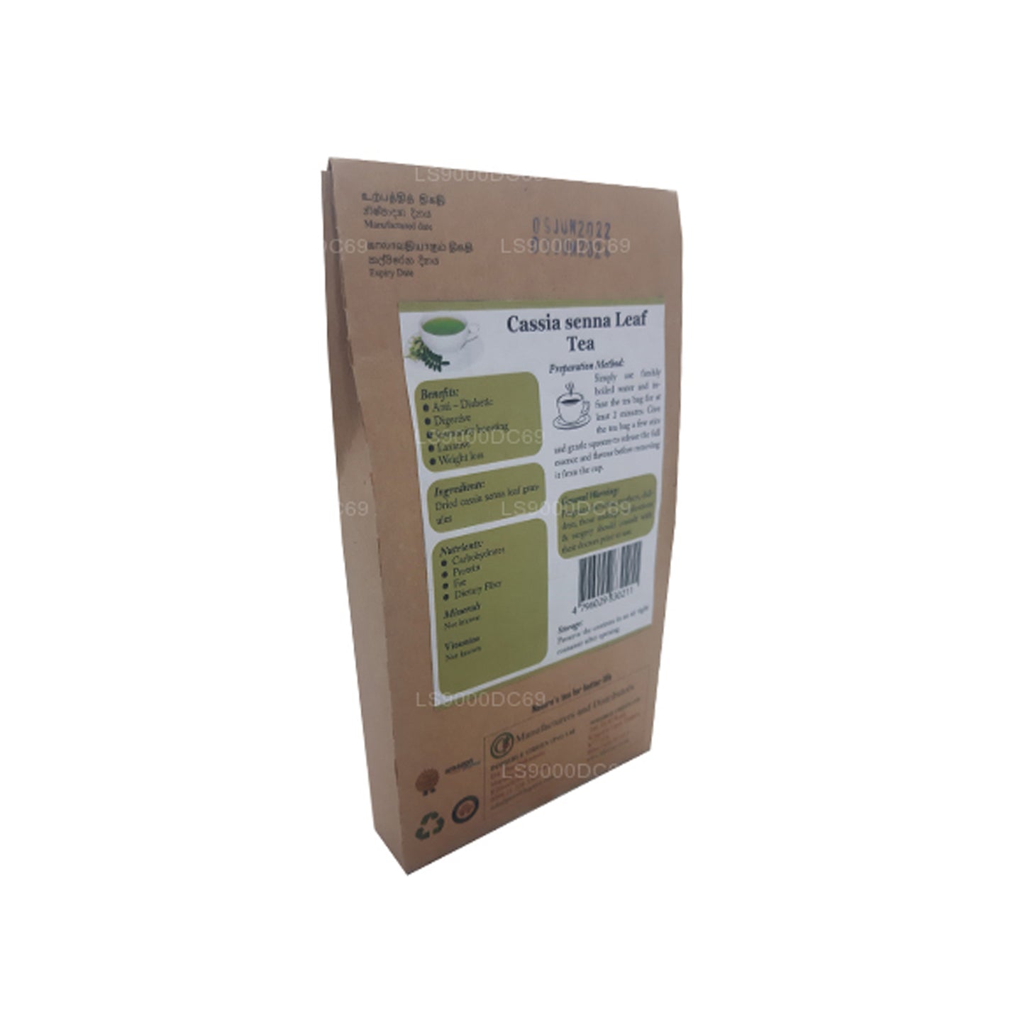 Lifetone Senna-Blatt-Tee (30g)