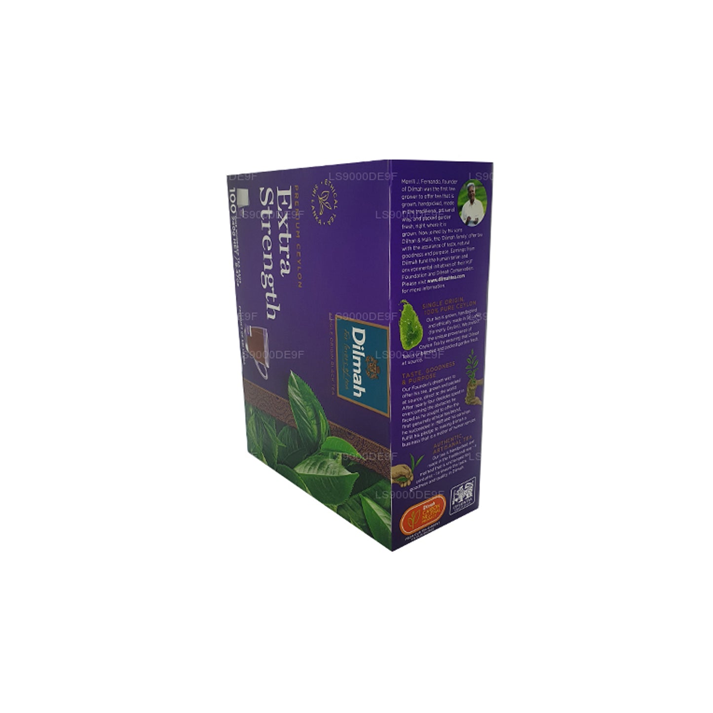 Dilmah Premium Ceylon-Tee, extra stark, 240 g, 100 Teebeutel
