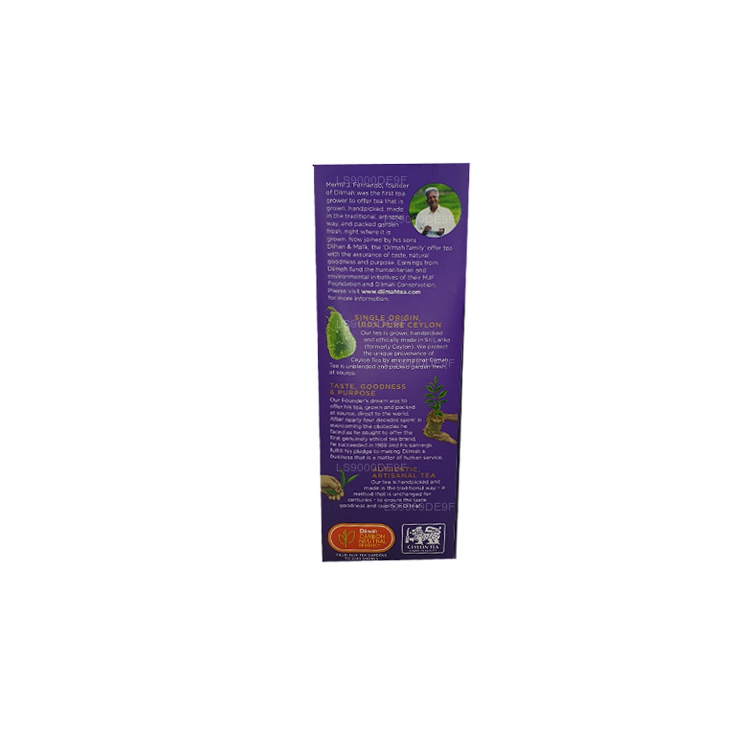 Dilmah Premium Ceylon-Tee, extra stark, 240 g, 100 Teebeutel