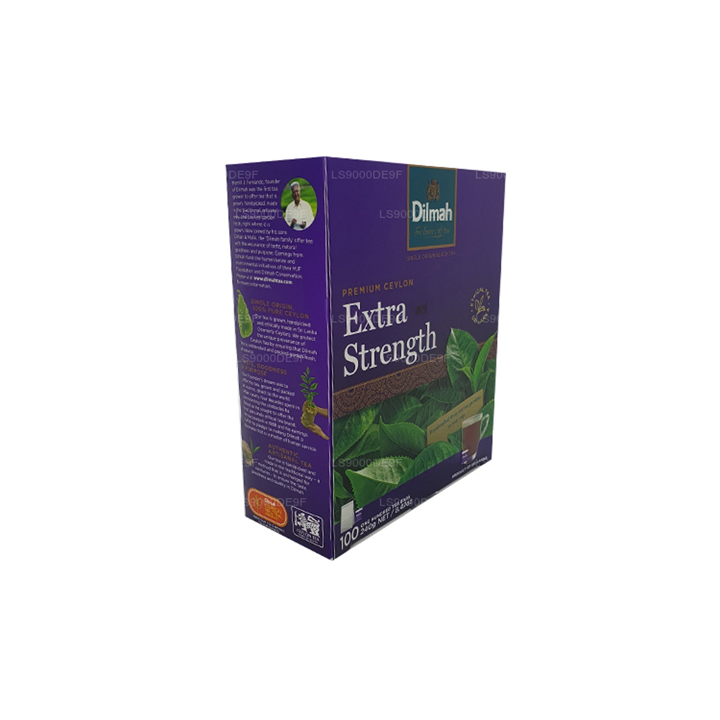 Dilmah Premium Ceylon-Tee, extra stark, 240 g, 100 Teebeutel