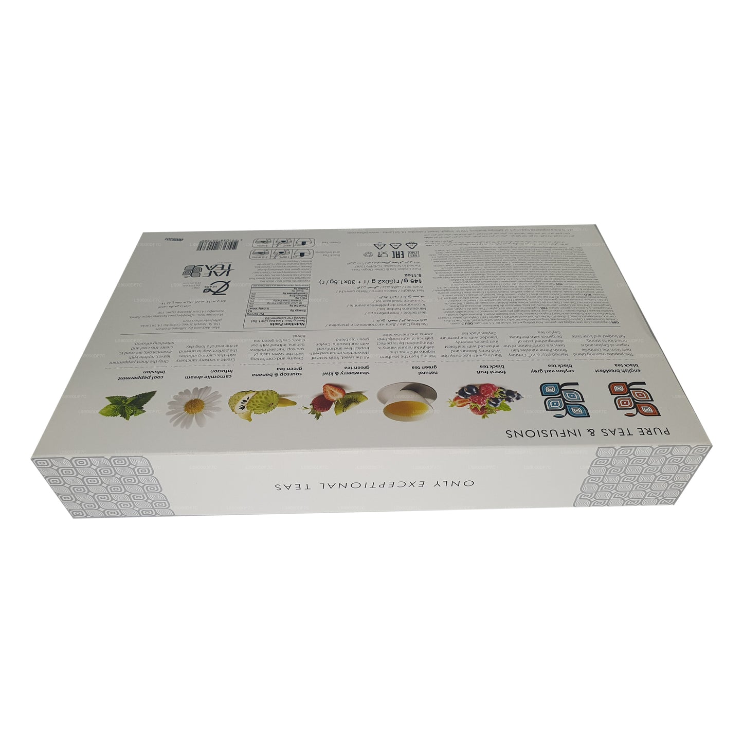 Jaf Tea Pure Teas und Aufgüsse (145 g) 80 Teebeutel