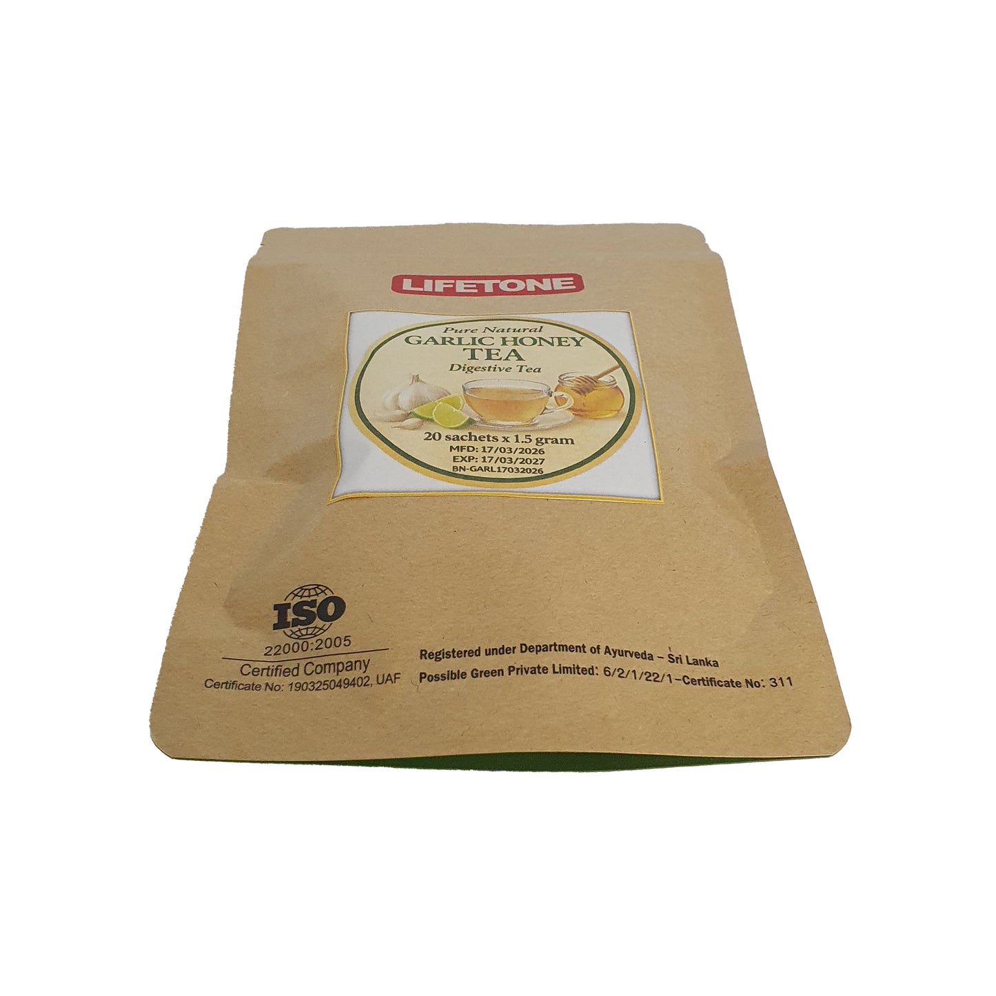 Lifetone Knoblauch-Honigtee (40 g)
