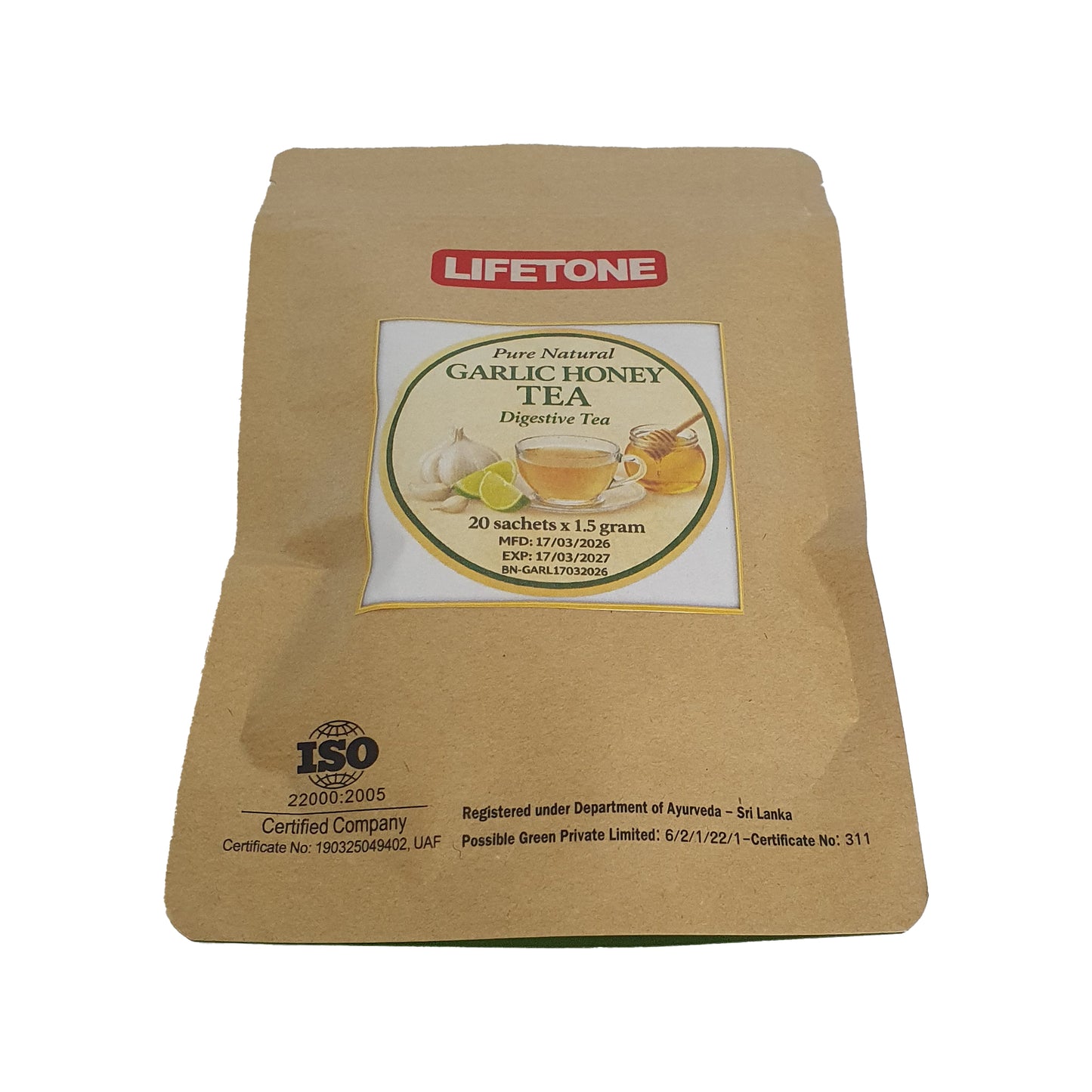 Lifetone Knoblauch-Honigtee (40 g)