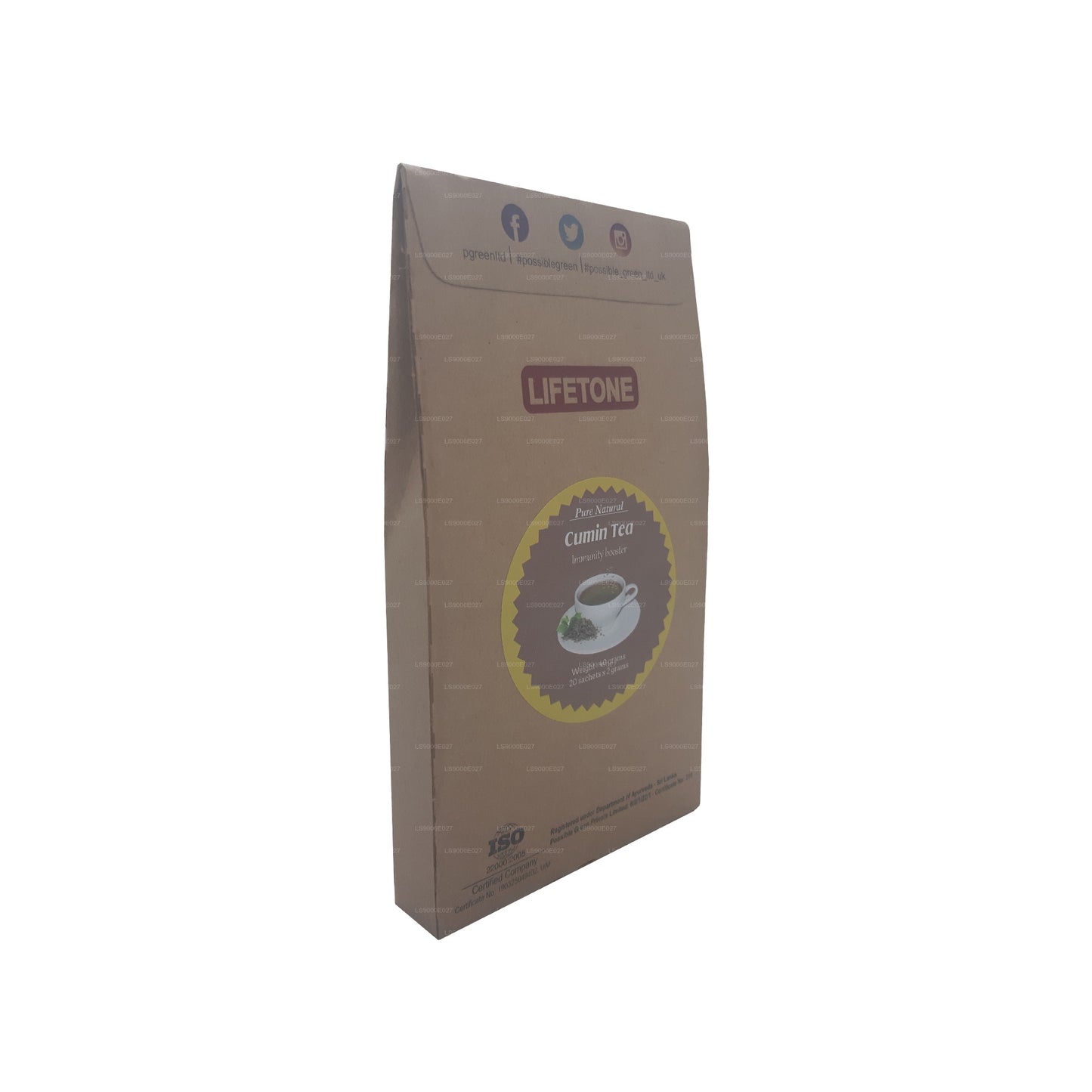 Lifetone Kreuzkümmeltee (40 g) 20 Teebeutel