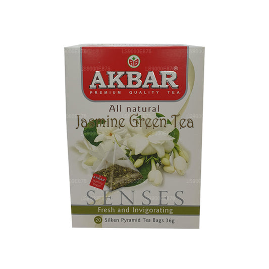 Akbar Jasmin-Grüntee (36 g) 20 Teebeutel