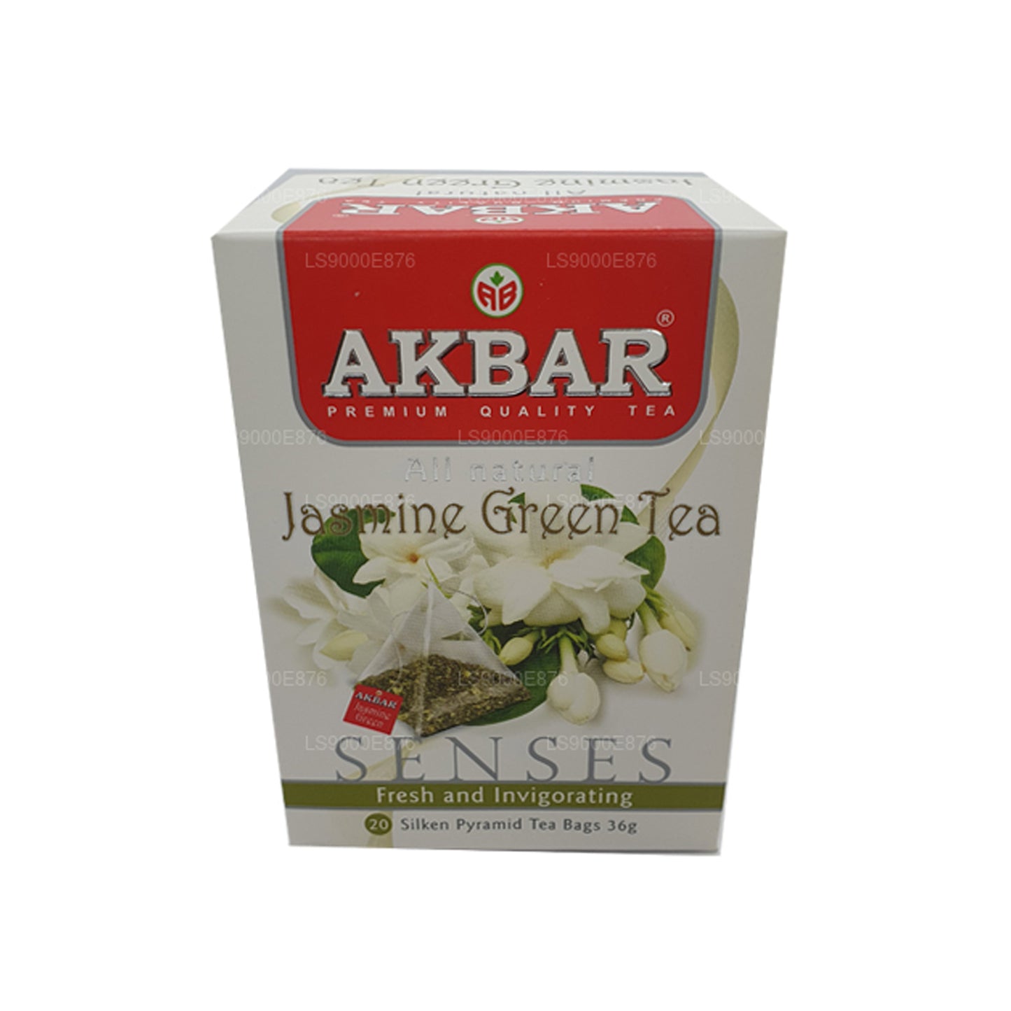 Akbar Jasmin-Grüntee (36 g) 20 Teebeutel