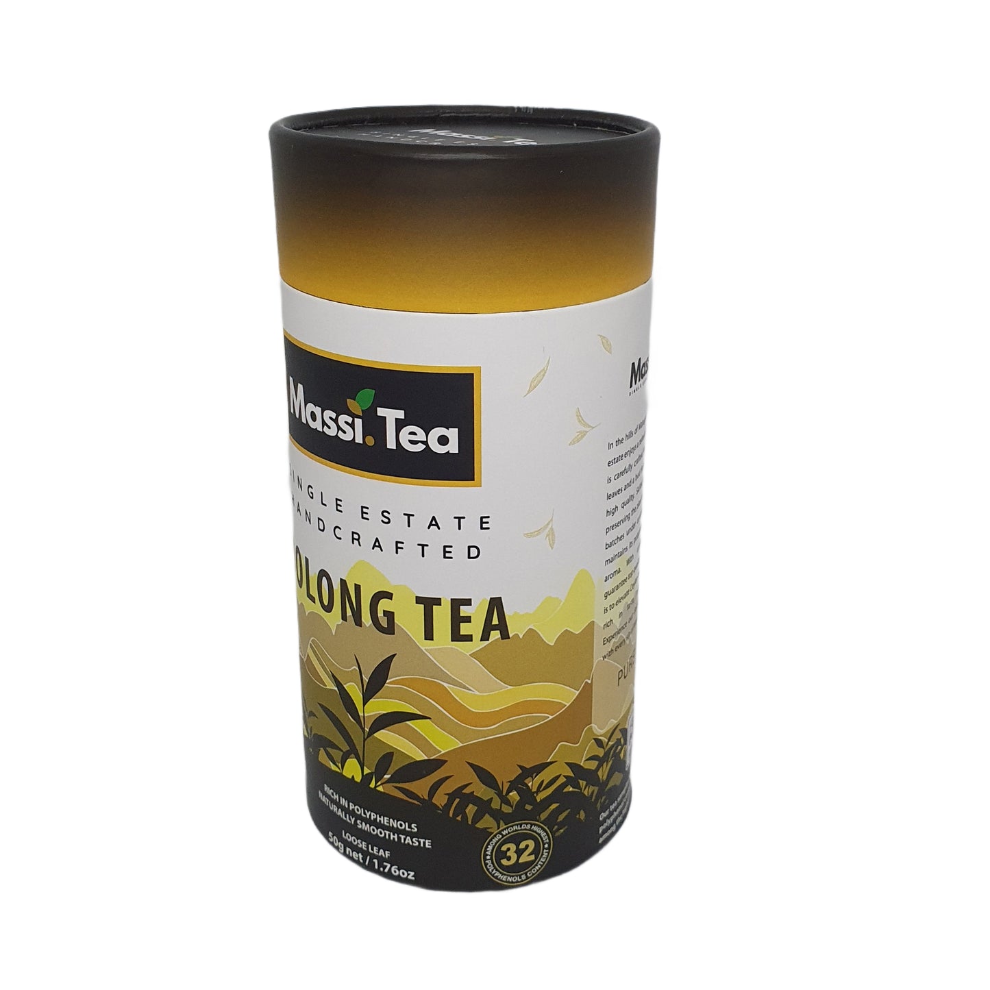 Massi Tea Single Estate Handgemachter Oolong-Tee (50 g)