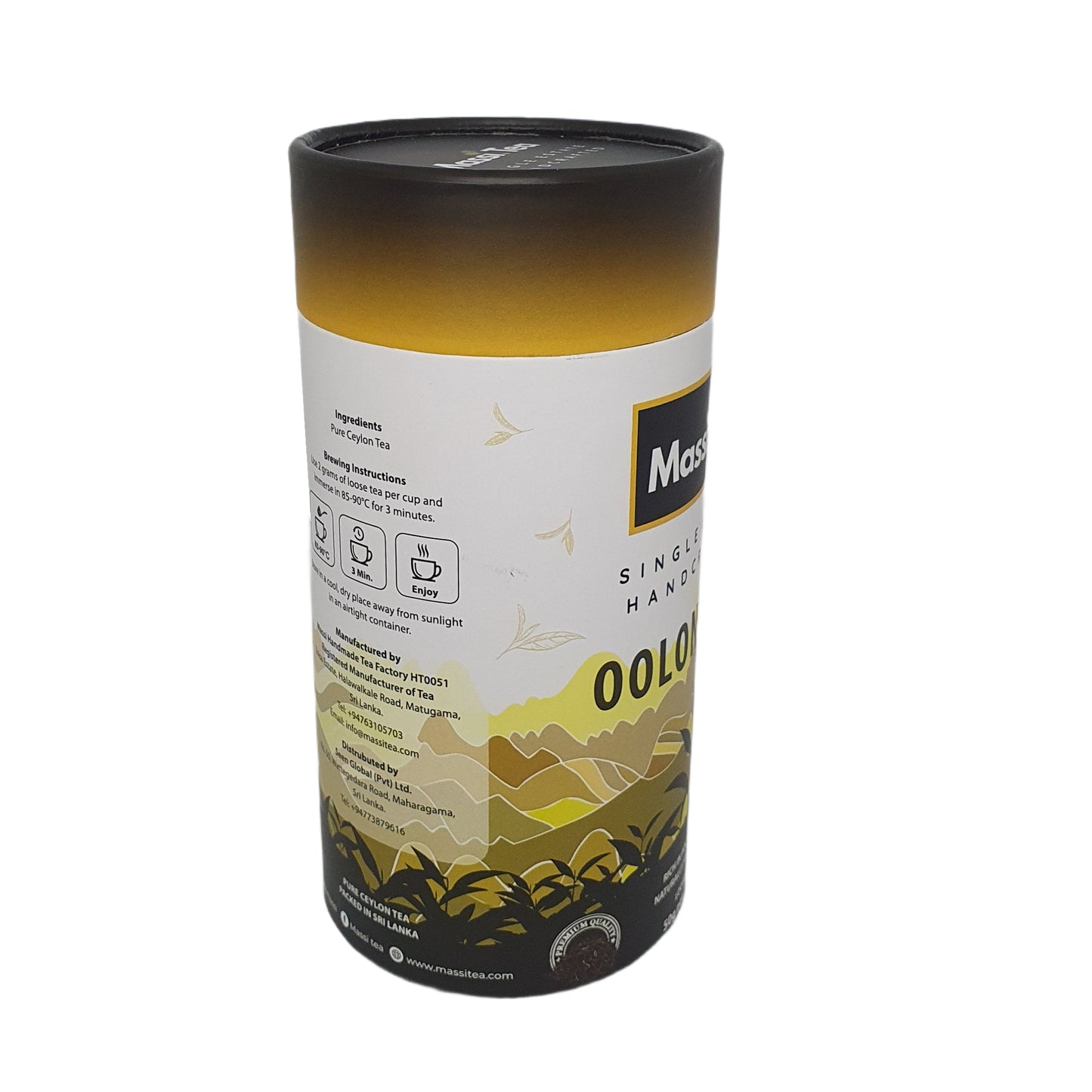 Massi Tea Single Estate Handgemachter Oolong-Tee (50 g)