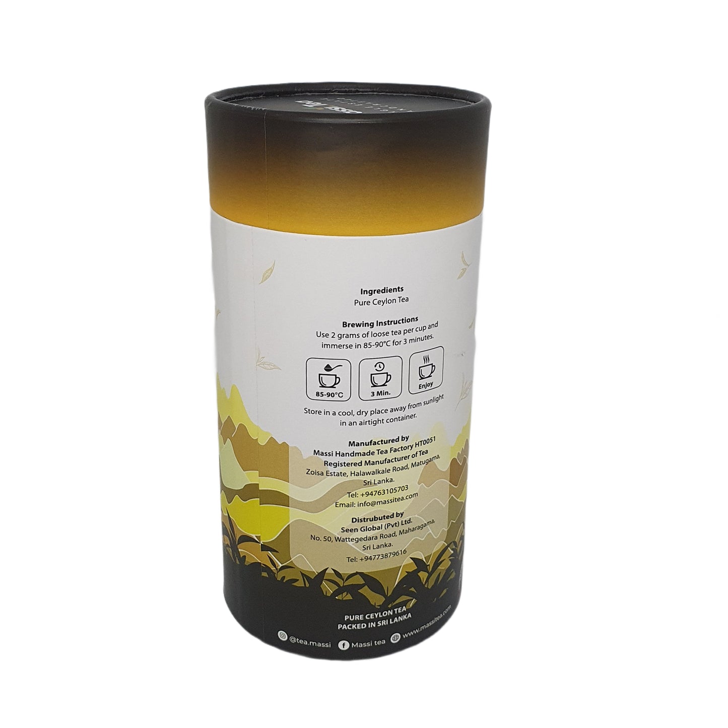 Massi Tea Single Estate Handgemachter Oolong-Tee (50 g)