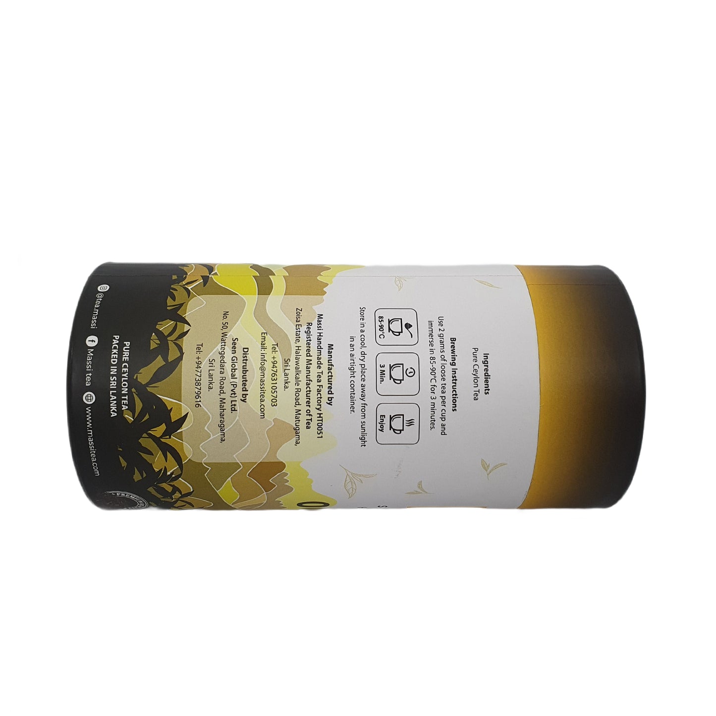 Massi Tea Single Estate Handgemachter Oolong-Tee (50 g)