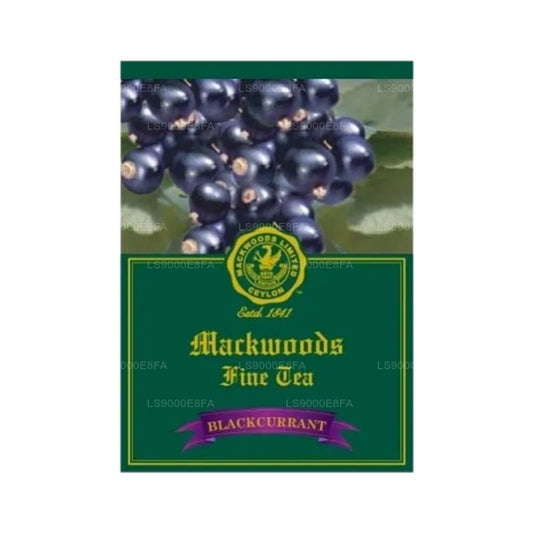 Mackwoods Single Estate Schwarztee mit Johannisbeergeschmack, 25 umhüllte Teebeutel (50 g)