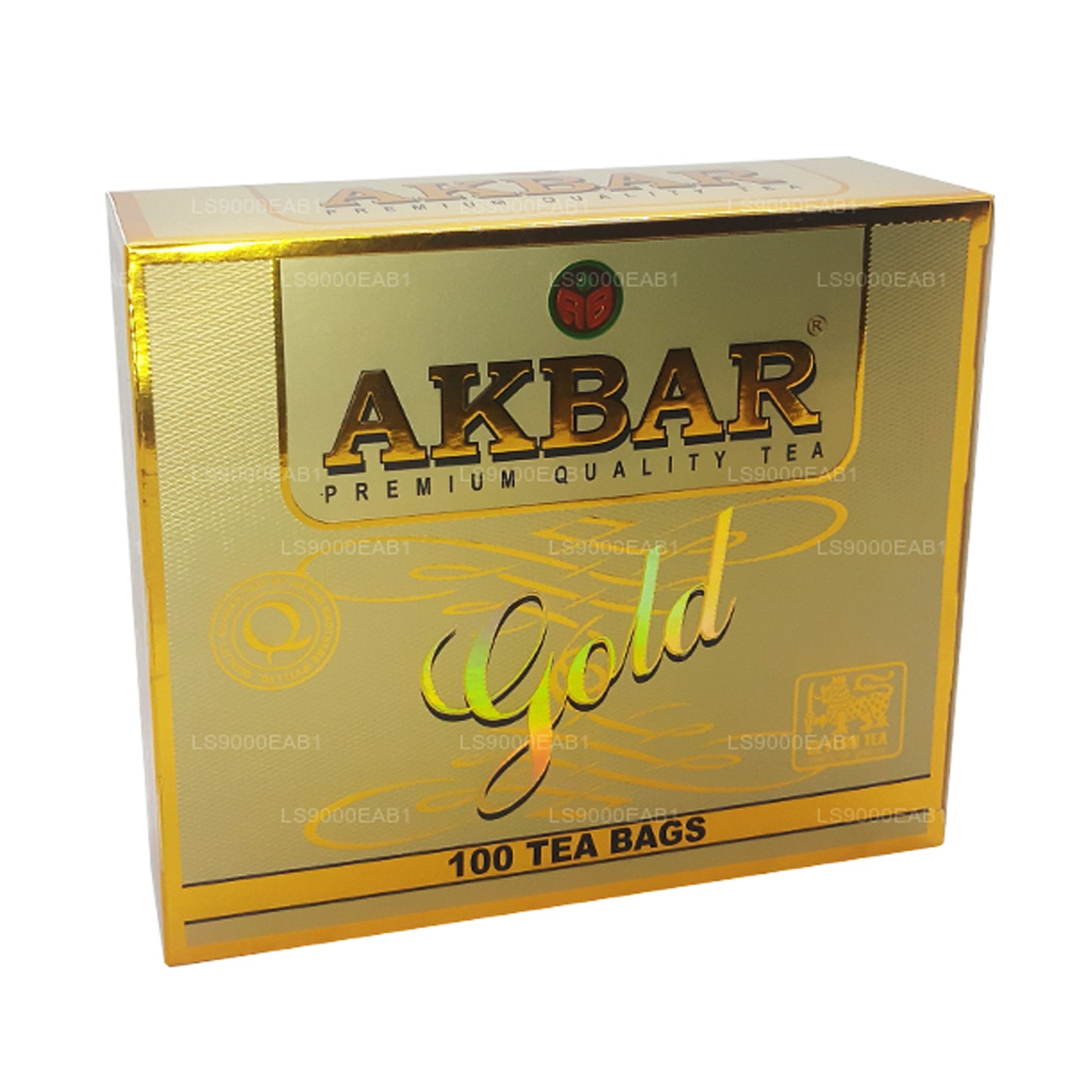 Akbar Gold Premium 100% reiner Ceylon-Tee (200 g) 100 Teebeutel