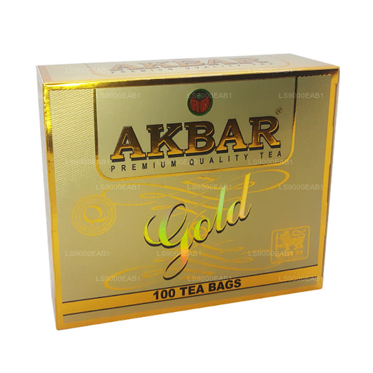 Akbar Gold Premium 100% reiner Ceylon-Tee (200 g) 100 Teebeutel