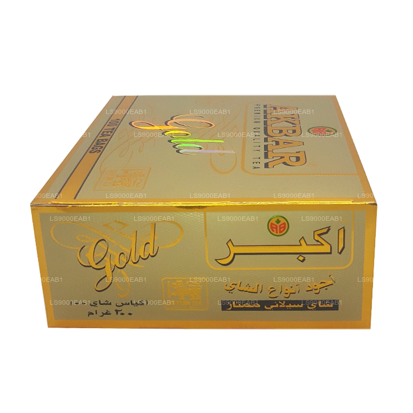 Akbar Gold Premium 100% reiner Ceylon-Tee (200 g) 100 Teebeutel