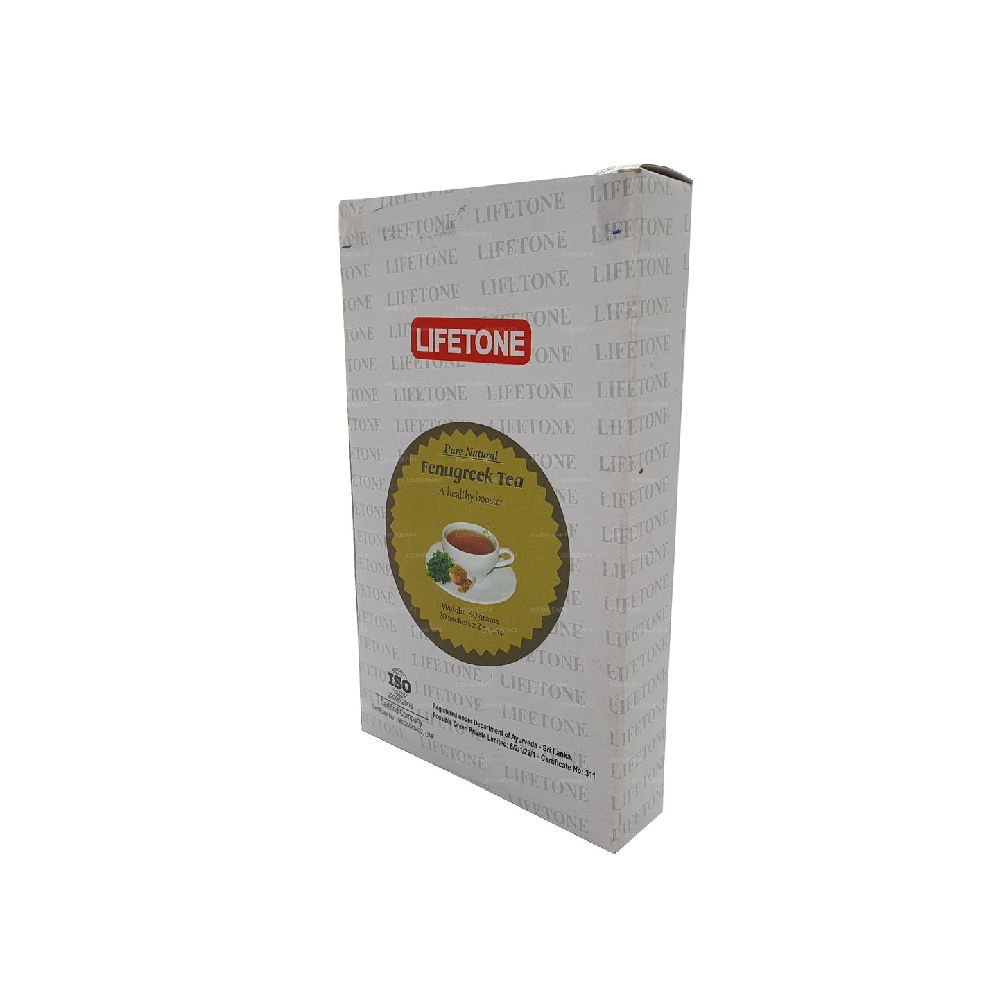 Lifetone Bockshornklee-Tee (40 g) 20 Teebeutel