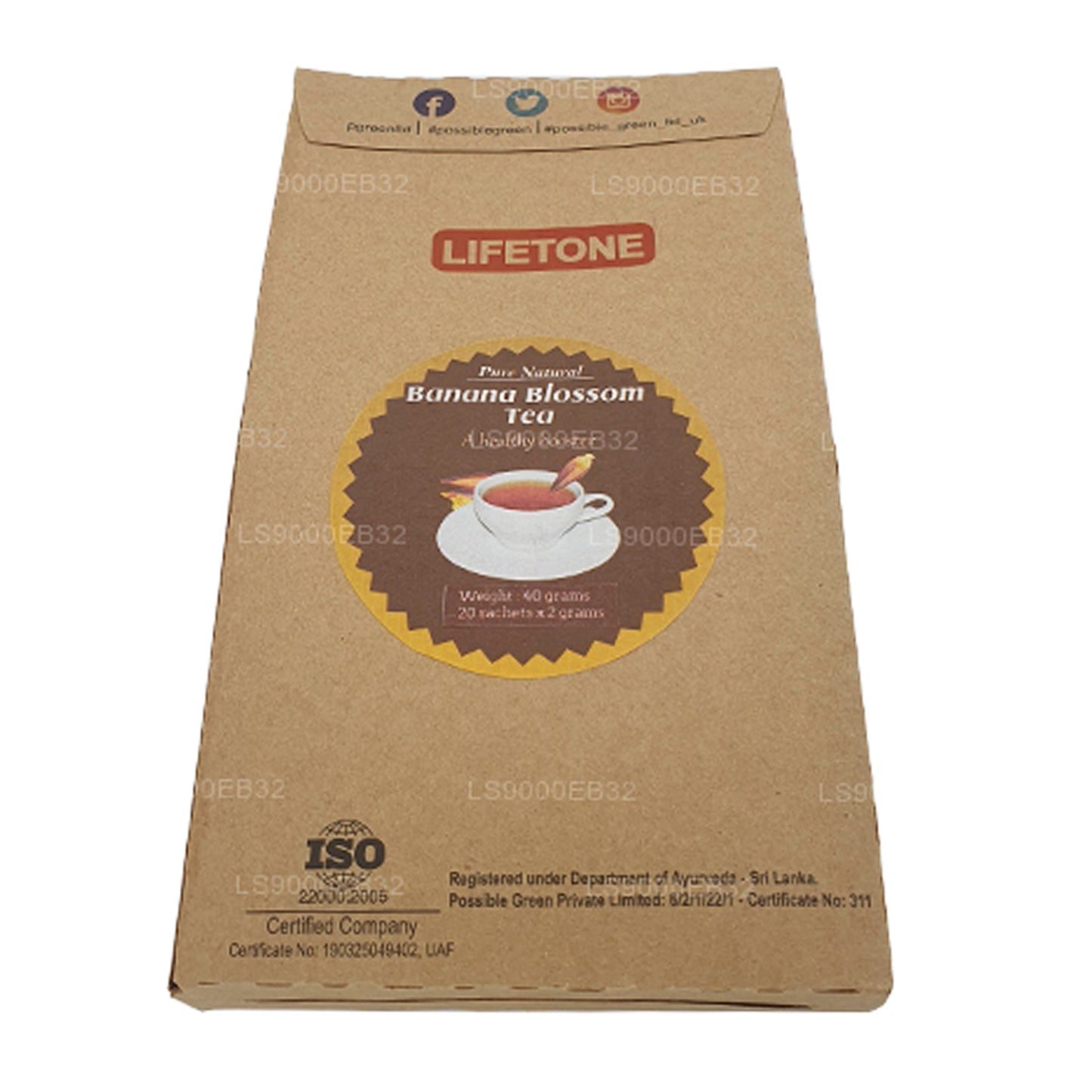 Lifetone Bananenblütentee (40 g)