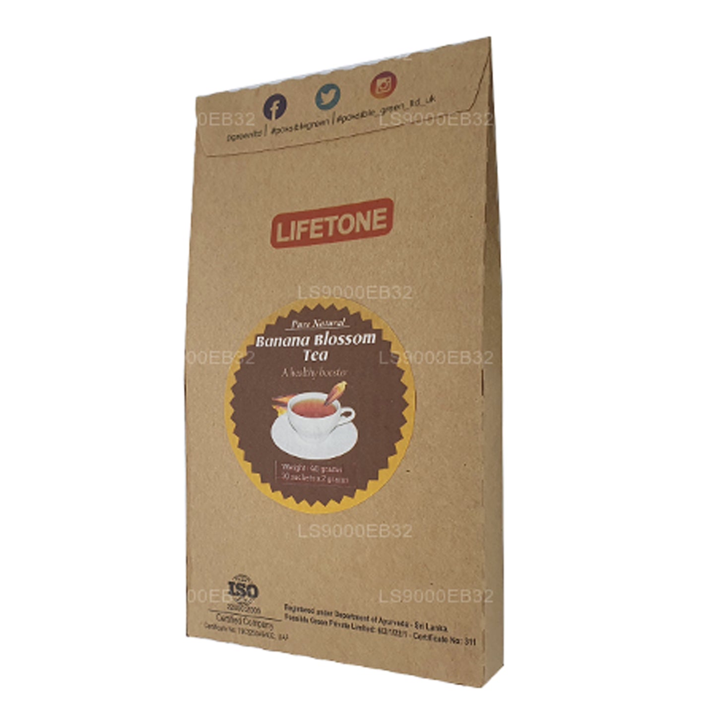 Lifetone Bananenblütentee (40 g)