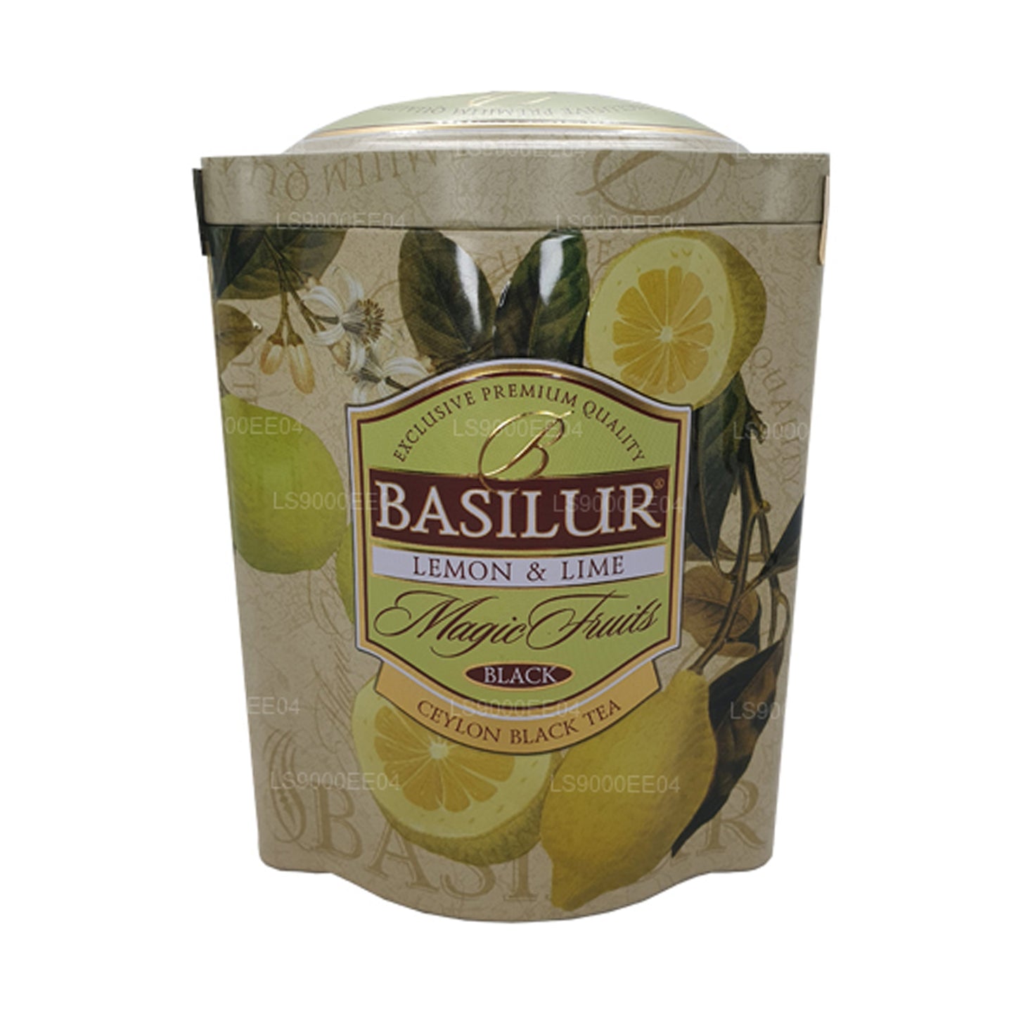 Basilur Magic Fruits Dose mit Zitrone und Limette, 100 g