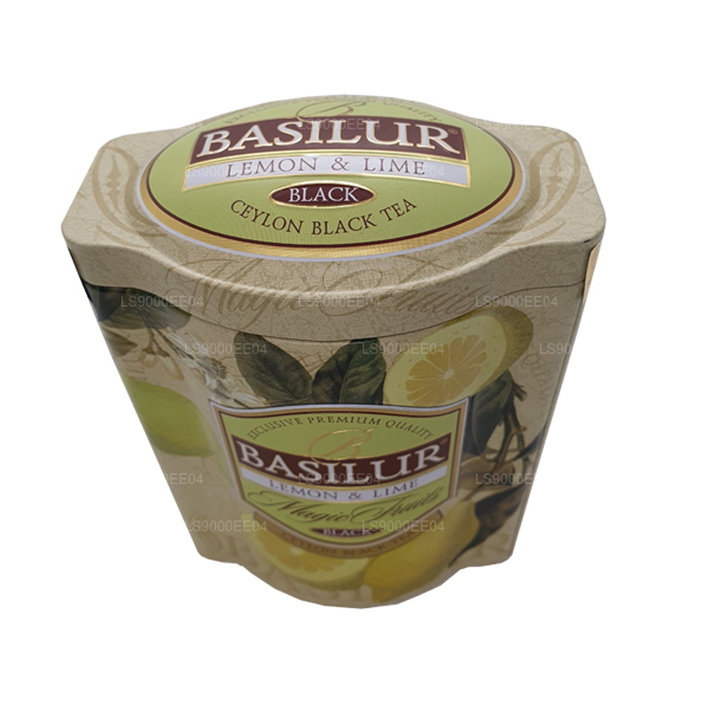 Basilur Magic Fruits Dose mit Zitrone und Limette, 100 g