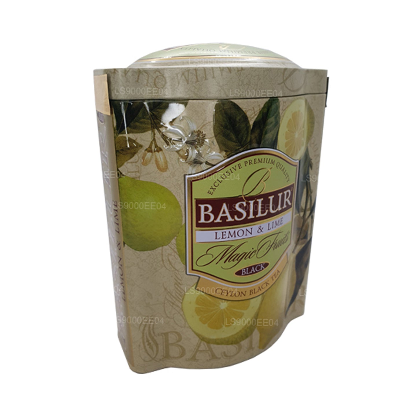 Basilur Magic Fruits Dose mit Zitrone und Limette, 100 g