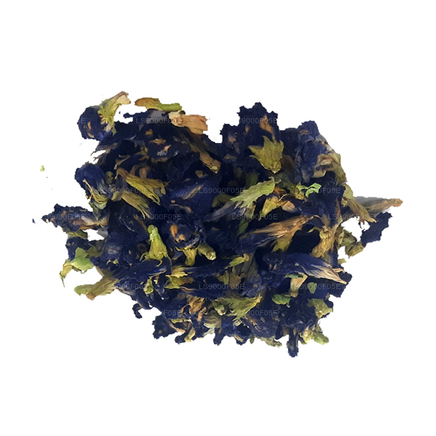 Lakpura Dehydrierter Nil Katarolu (Schmetterlingserbse; Clitoria Ternatea) Kräutertee (40 g)