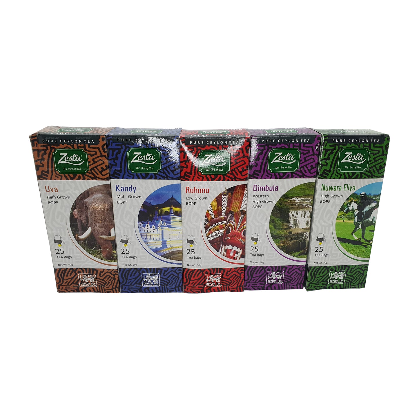 Zesta Ceylon Regional Tea Collection (250 g) 125 Teebeutel