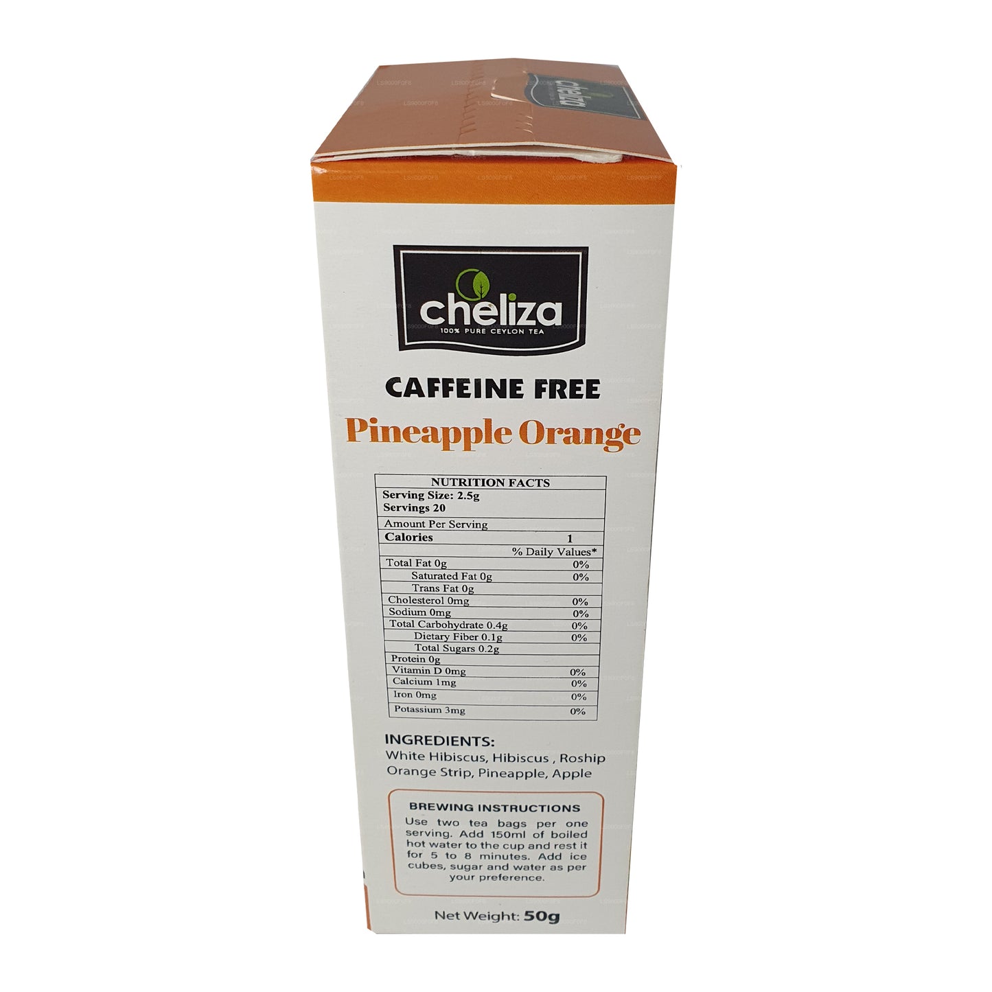 Cheliza Ice Brew Ananas-Orangen-Tee (50 g) 20 Teebeutel