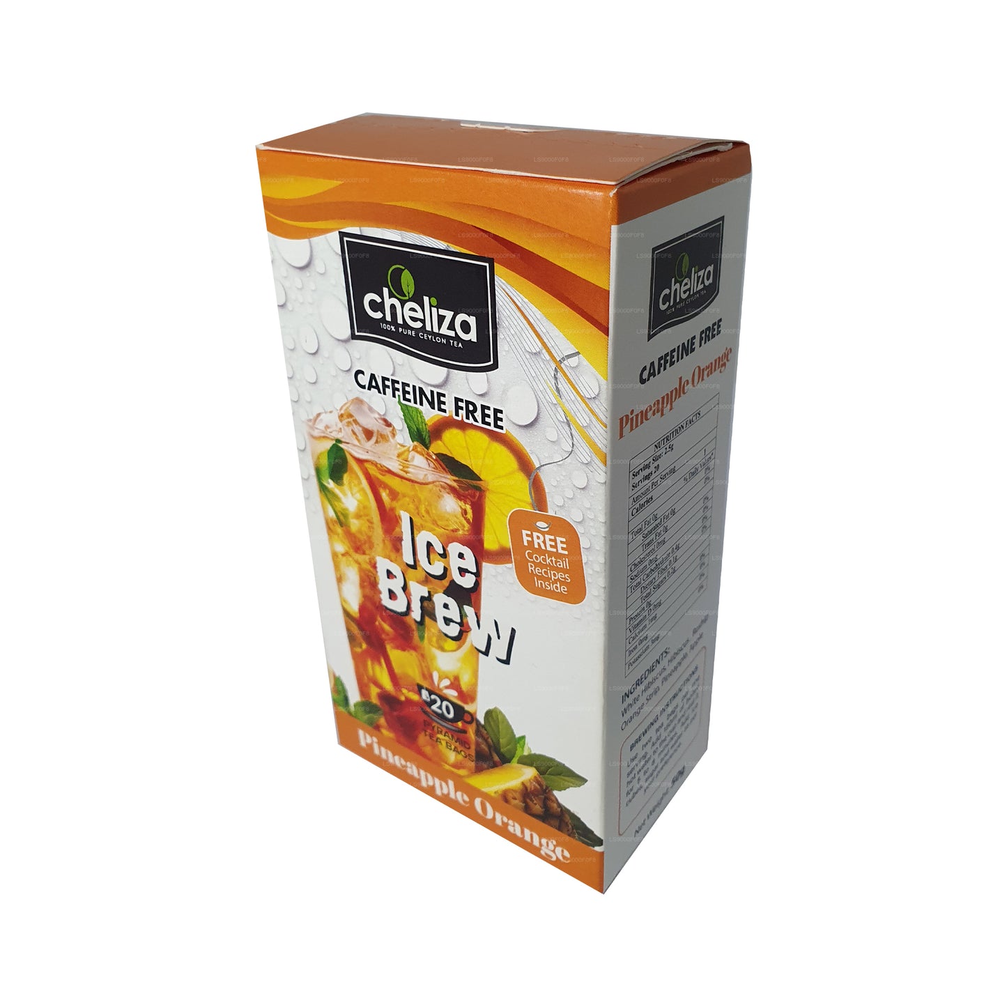Cheliza Ice Brew Ananas-Orangen-Tee (50 g) 20 Teebeutel