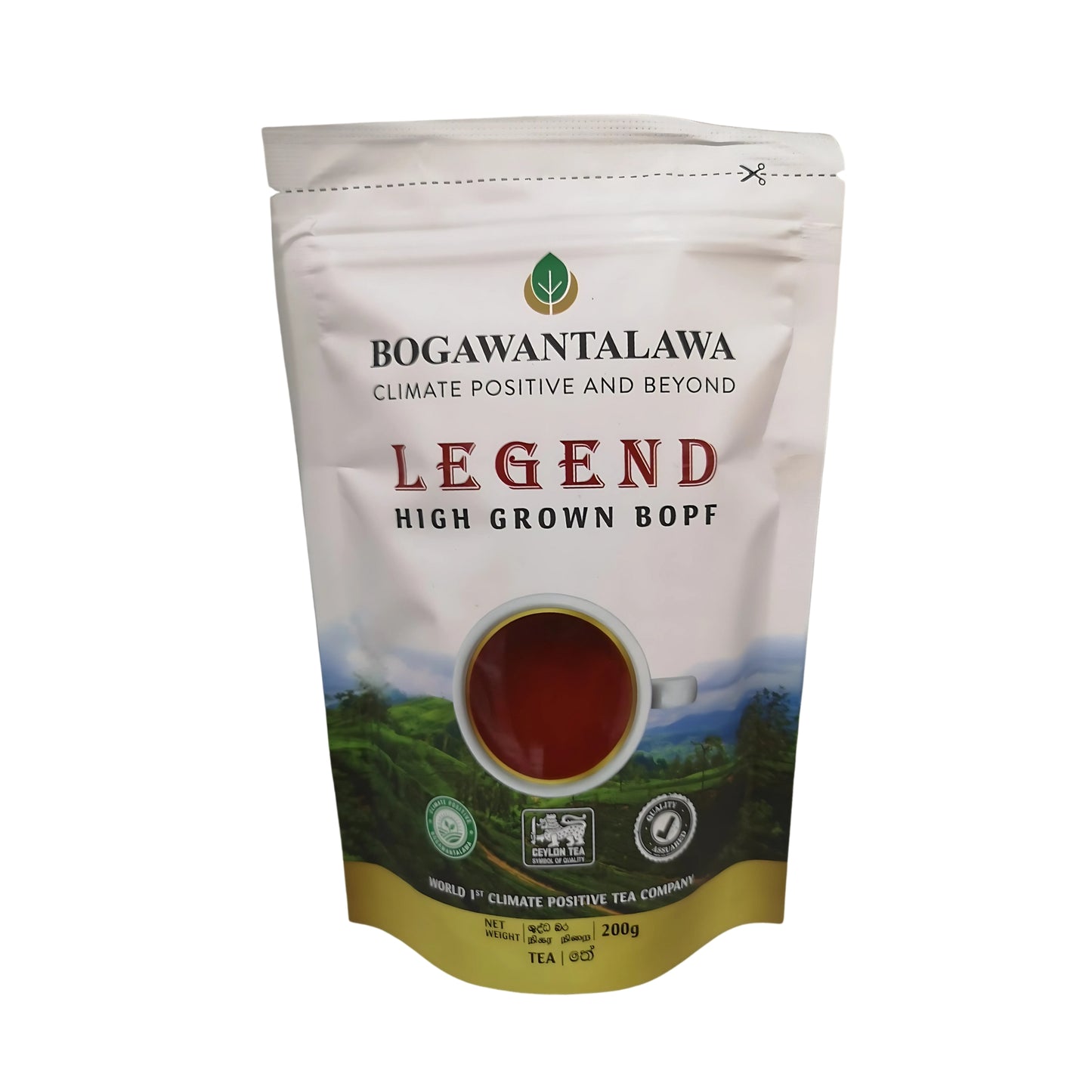 Bogawantalawa Legend Reiner Schwarztee (400 g) 100% BOPF