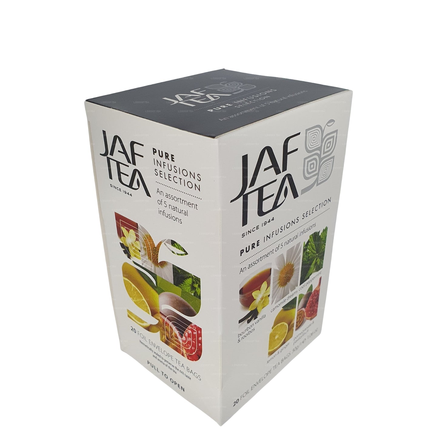Jaf Tea Pure Infusions Auswahl Folienumschlag-Teebeutel (30 g)