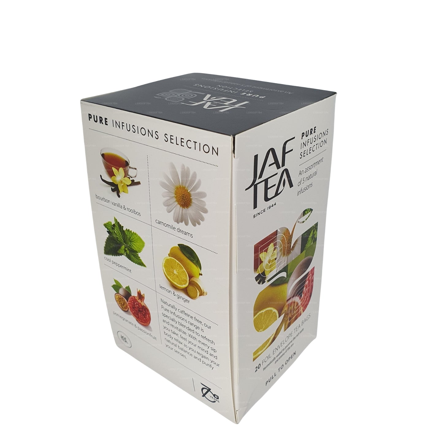 Jaf Tea Pure Infusions Auswahl Folienumschlag-Teebeutel (30 g)